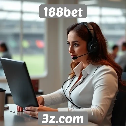 Interação e suporte ao cliente no 188bet