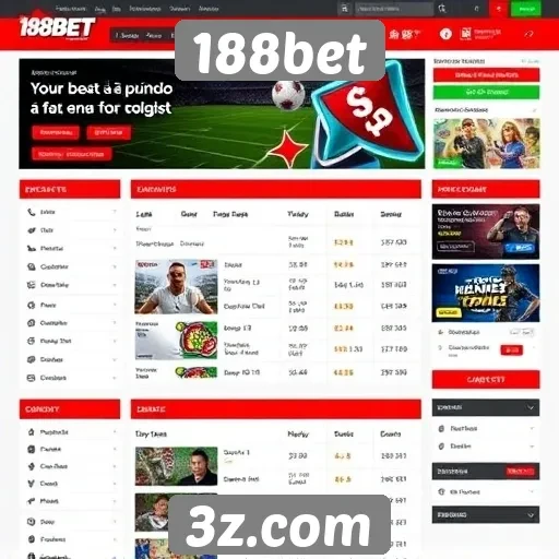 Avaliação da interface e usabilidade do site 188bet